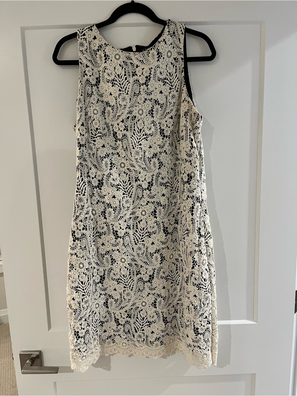 Ralph Lauren Cream Lace Mini Dress